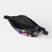 4. Juli-Feier - USA-Flagge Bauchtasche (Offen)
