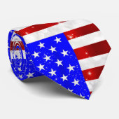 4. Juli-Feier - USA-Flagge Krawatte (Gerollt)