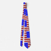 4. Juli-Feier - USA-Flagge Krawatte (Rückseite)