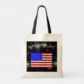 4. Juli-Feier - USA-Flagge Tragetasche (Rückseite)