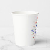 4. Juli Feierlichkeiten Paper Cups Pappbecher (Rechts)