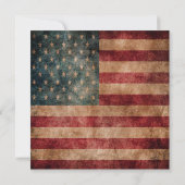 4. Juli Feierlichkeiten Party Einladung (Rückseite)