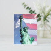 4. Juli Feierlichkeiten zum Unabhängigkeitstag Postkarte (Stehend Vorderseite)