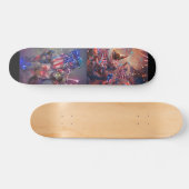 4. Juli feiern abstrakte Kunstfarbe Skateboard (Horizontal)