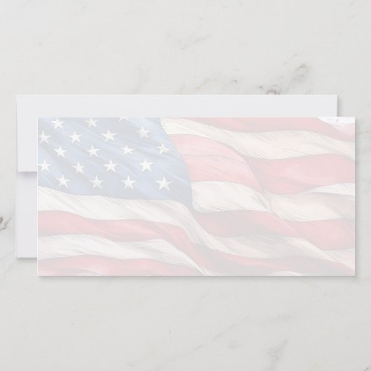 4. Juli - Feiern mit US-Flagge (Rückseite)