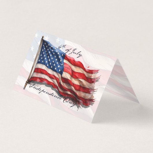 4. Juli - Feiern mit US-Flagge (Vorderseite)