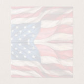 4. Juli - Feiern mit US-Flagge (Innenseite Aufgefaltet)