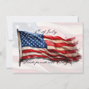 4. Juli – Feiern mit US-Flagge