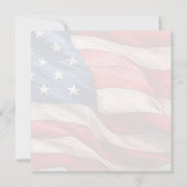 4. Juli - Feiern mit US-Flagge (Rückseite)
