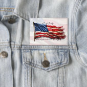 4. Juli - Feiern mit US-Flagge Button (Insitu)