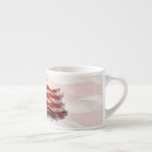 4. Juli - Feiern mit US-Flagge Espressotasse (Rechts)