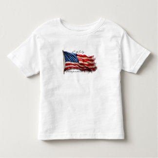 4. Juli - Feiern mit US-Flagge Kleinkind T-shirt