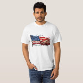 4. Juli - Feiern mit US-Flagge T-Shirt (Vorne ganz)