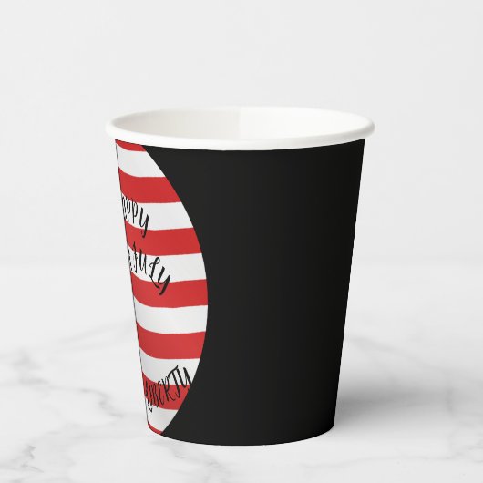 4. Juli feiert Papier Party Becher (Links)