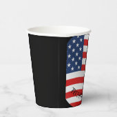 4. Juli feiert Papier Party Becher (Rechts)