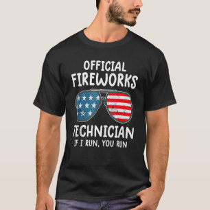 4. Juli Feuerwerk 4. Juli für Männer T-Shirt