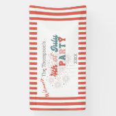 4. Juli Feuerwerk Banner (Vertikal)