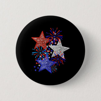 4. Juli Feuerwerk Button