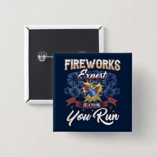 4. Juli Feuerwerk Expert, wenn ich Gag laufen Button (Vorne & Hinten)