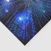 4. Juli Feuerwerk in Blue Independence Day Seidenpapier (Ausschnitt)