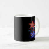 4. Juli Feuerwerk Kaffeetasse (VorderseiteRechts)