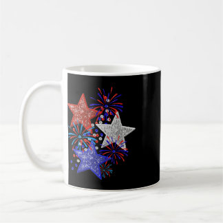 4. Juli Feuerwerk Kaffeetasse