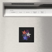 4. Juli Feuerwerk Magnet (In Situ (Geschirrspüler))