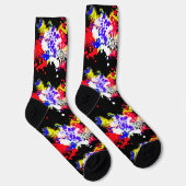 4. Juli Feuerwerk Spaß Socken (Rechts)