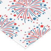 4. Juli Feuerwerk Tischläufer (Ecke)