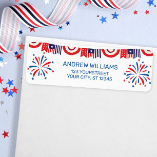 4. Juli Feuerwerk Unabhängigkeitstag Rückkehr