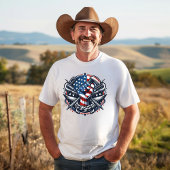 4. Juli Fight Fist T-Shirt