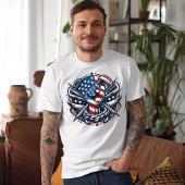 4. Juli Fight Fist T-Shirt