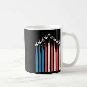4. Juli Fighter Jet Flugzeug US-Flagge unabhängig Kaffeetasse