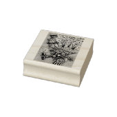 4. JULI FIREWORKS ROBOT STEAMPUNK RUBBER BRIEFMARK GUMMISTEMPEL (Stempel)