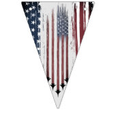 4. Juli Flag Custom bunting Banner Triangle (Zweite Fahne)