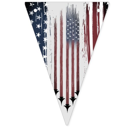 4. Juli Flag Custom bunting Banner Triangle (Zweite Fahne)
