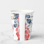 4. Juli Flag Personalisiert Stilvoll Pappbecher (Rechts)