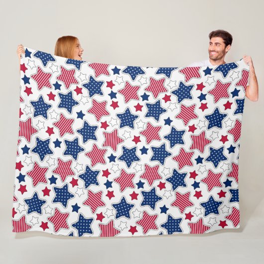 4. Juli Fleece Blanket (Beispiel)