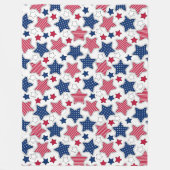 4. Juli Fleece Blanket (Vorderseite)
