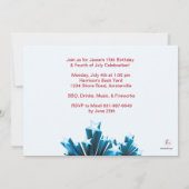 4. Juli Foto Einladung (Rückseite)