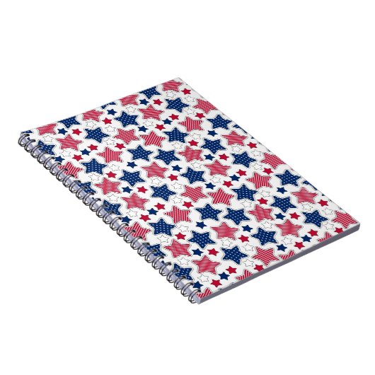 4. Juli Foto Notebook Notizblock (Rechte Seite)
