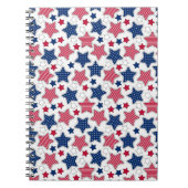 4. Juli Foto Notebook Notizblock (Vorderseite)