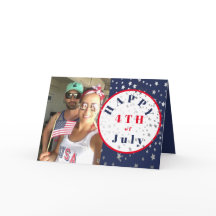 4. Juli Foto Red White Blue Stars