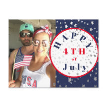 4. Juli Foto Red White Blue Stars