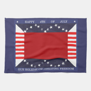 4. Juli Freedom American MoJo Küchentücher