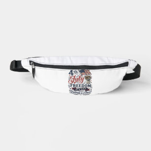 4. Juli Freiheitsdank Vintage-Shirt-Design Bauchtasche