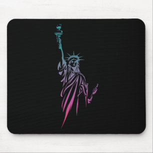 4. Juli Freiheitsstatue Mousepad