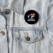 4. Juli Funny Drinking Präsidenten - Donald Dru Button (Beispiel)