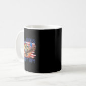 4. Juli Funny Independence Regulators Patrioti Kaffeetasse (Vorderseite Links)