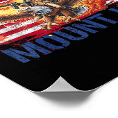 4. Juli Funny Independence Regulators Patrioti Poster (Ecke)